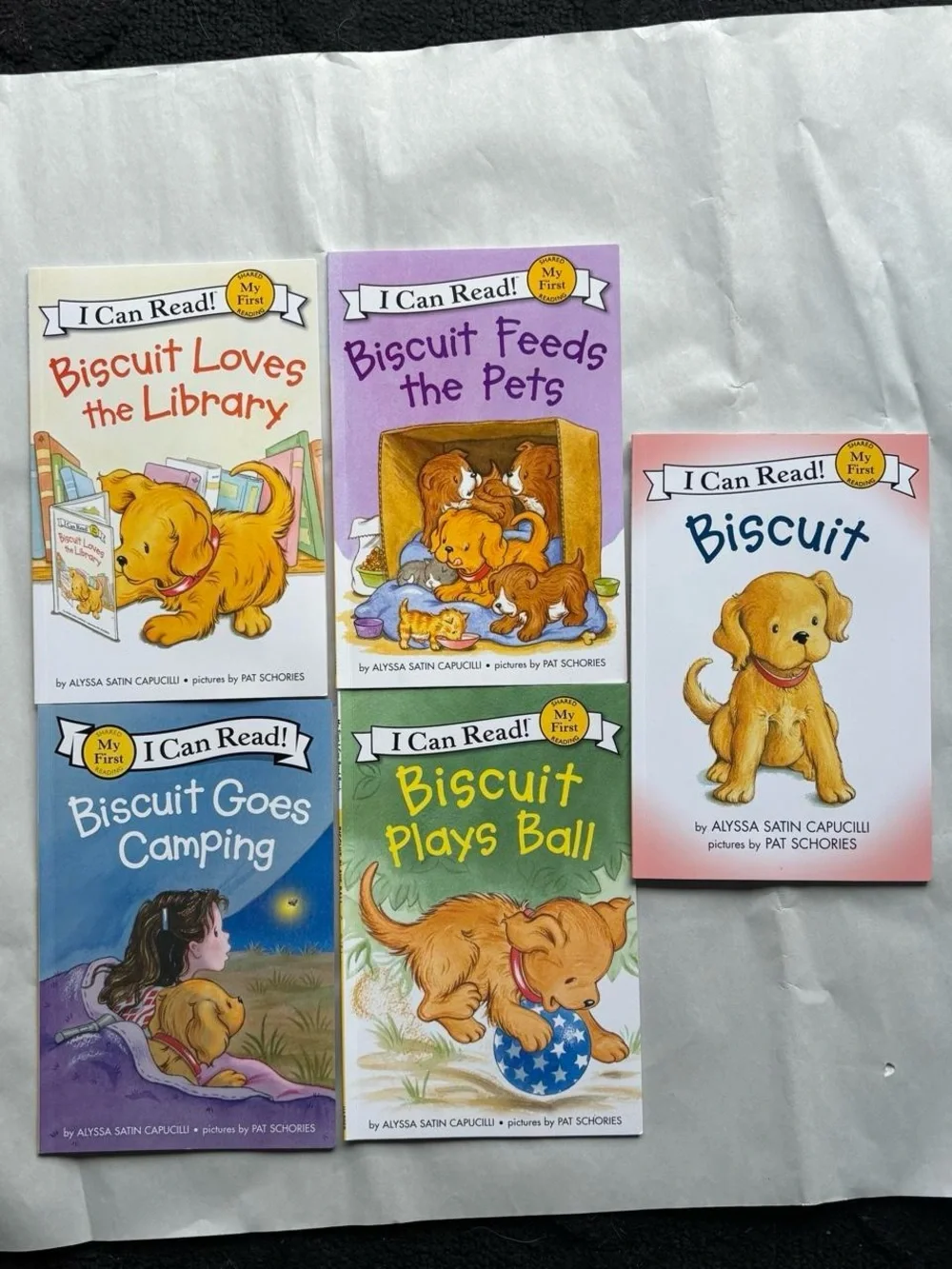 ✨ Biscuit's Neighborhood 5 Book Set✨